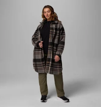 Abrigo largo de lana para mujer Wildest Venture™ – Tallas grandes