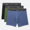 Calzoncillos bóxer elásticos con bolsa de soporte para hombre, paquete de 3 Calzoncillos bóxer elásticos con bolsa de soporte para hombre, paquete de 3