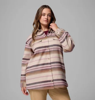 Camisa-chaqueta Blue Point Creek™ para mujer – Tallas grandes