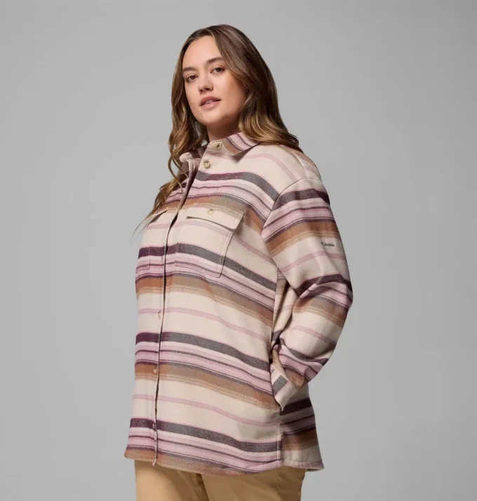 Camisa-chaqueta Blue Point Creek™ para mujer – Tallas grandes