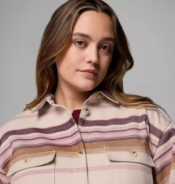 Camisa-chaqueta Blue Point Creek™ para mujer – Tallas grandes