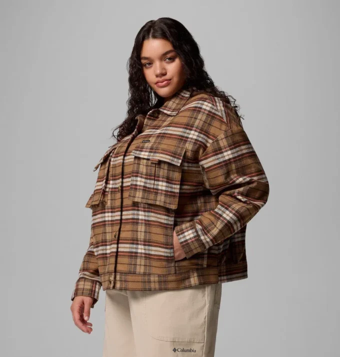 Camisa-chaqueta Wildest Venture™ para mujer – Tallas grandes