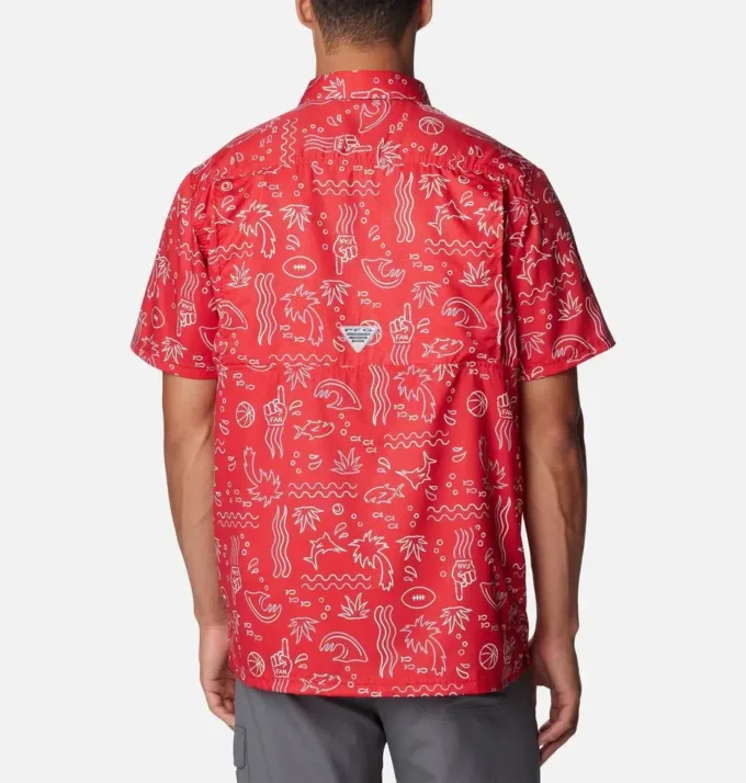 Camisa Collegiate PFG Super Slack Tide™ para hombre – Ohio State Camisa Collegiate PFG Super Slack Tide™ para hombre – Ohio State