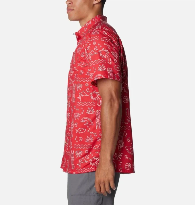 Camisa Collegiate PFG Super Slack Tide™ para hombre – Ohio State Camisa Collegiate PFG Super Slack Tide™ para hombre – Ohio State