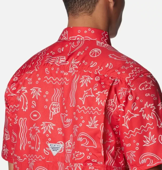 Camisa Collegiate PFG Super Slack Tide™ para hombre – Ohio State Camisa Collegiate PFG Super Slack Tide™ para hombre – Ohio State