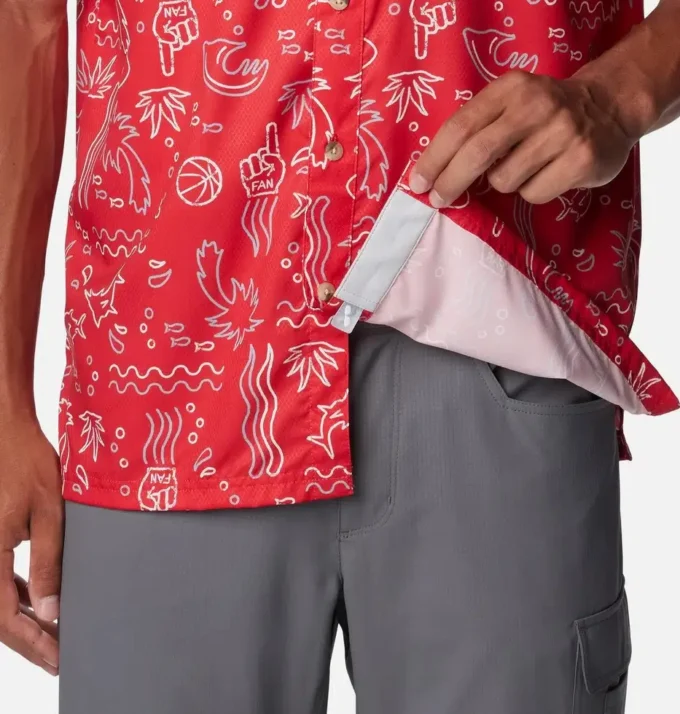 Camisa Collegiate PFG Super Slack Tide™ para hombre – Ohio State Camisa Collegiate PFG Super Slack Tide™ para hombre – Ohio State