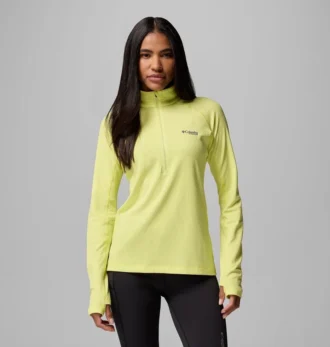 Camisa con media cremallera DriVenture™ para mujer