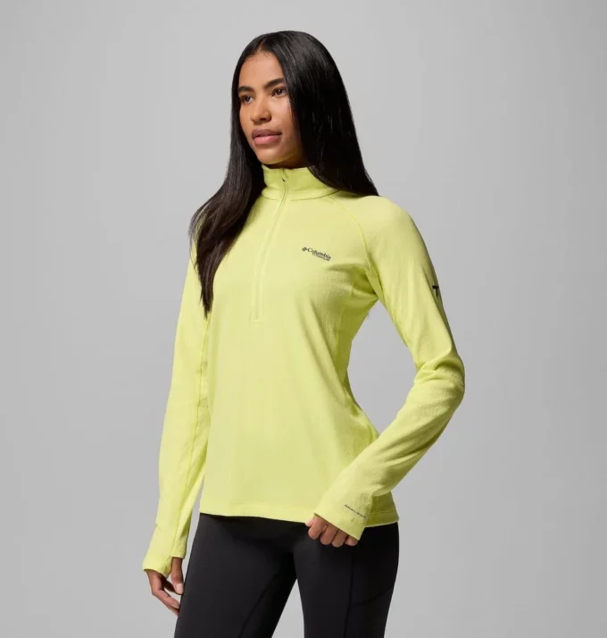 Camisa con media cremallera DriVenture™ para mujer Camisa con media cremallera DriVenture™ para mujer