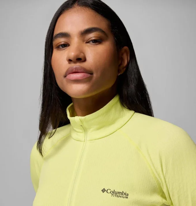 Camisa con media cremallera DriVenture™ para mujer Camisa con media cremallera DriVenture™ para mujer
