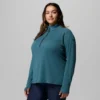 Camisa con media cremallera DriVenture™ para mujer – Tallas grandes Camisa con media cremallera DriVenture™ para mujer – Tallas grandes
