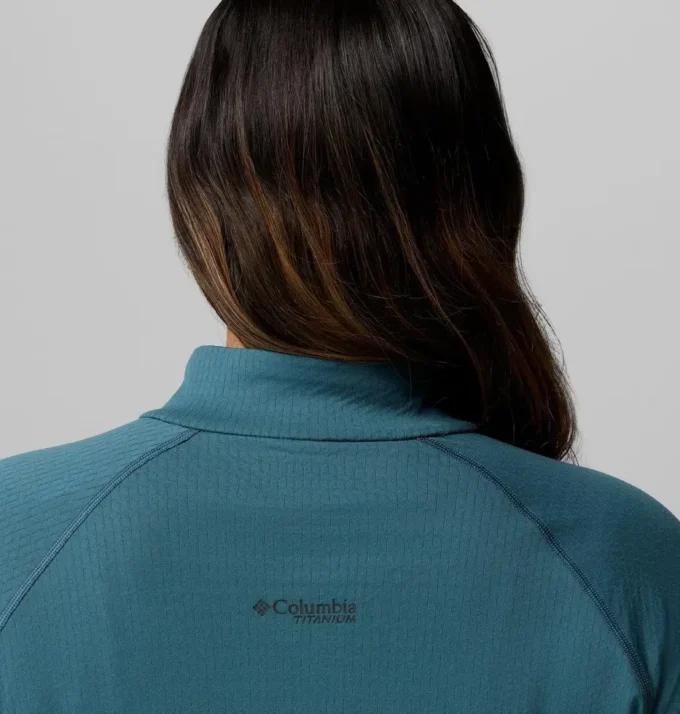 Camisa con media cremallera DriVenture™ para mujer – Tallas grandes Camisa con media cremallera DriVenture™ para mujer – Tallas grandes
