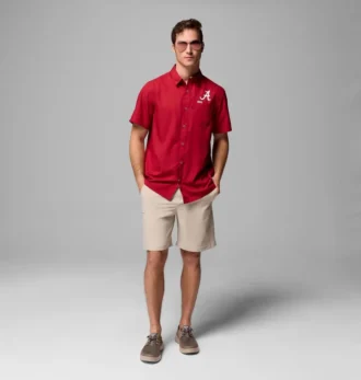 Camisa de campamento PFG Slack Tide™ para hombre – Alabama