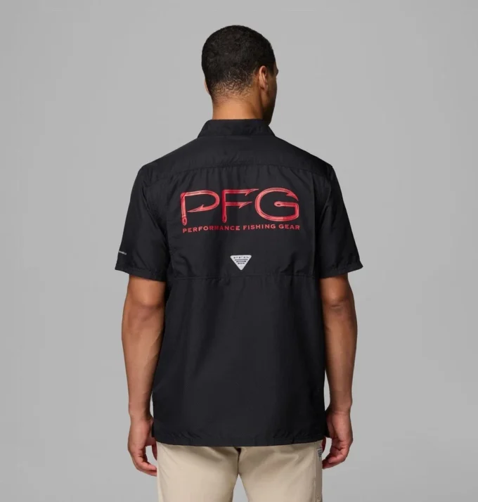 Camisa de campamento PFG Slack Tide™ para hombre – Georgia Camisa de campamento PFG Slack Tide™ para hombre – Georgia