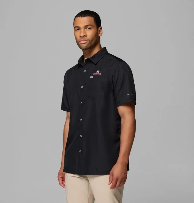 Camisa de campamento PFG Slack Tide™ para hombre – Georgia Camisa de campamento PFG Slack Tide™ para hombre – Georgia