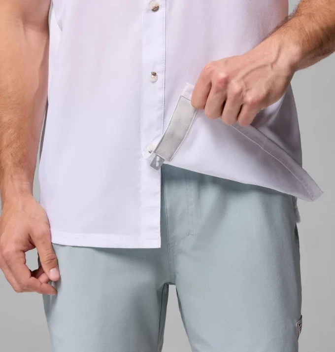 Camisa de campamento PFG Slack Tide™ para hombre – LSU Camisa de campamento PFG Slack Tide™ para hombre – LSU