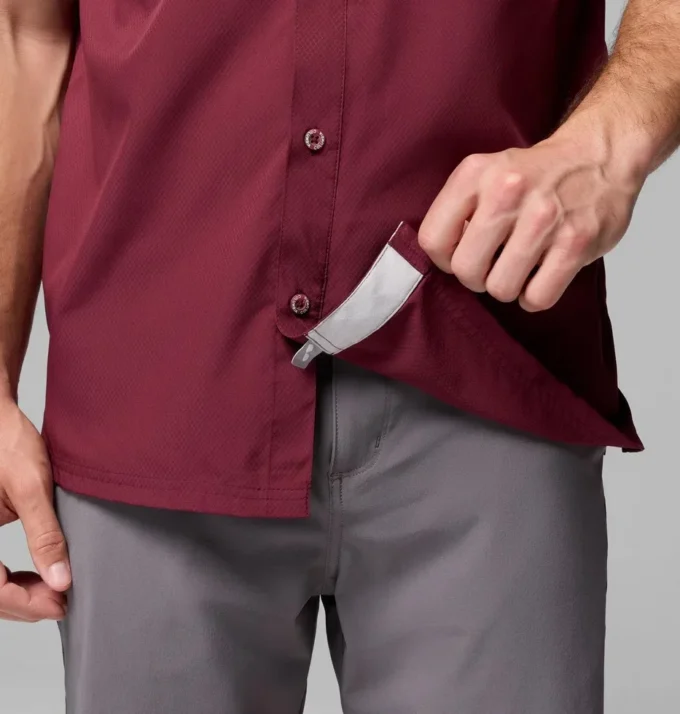Camisa de campamento PFG Slack Tide™ para hombre – Texas A&M Camisa de campamento PFG Slack Tide™ para hombre – Texas A&M