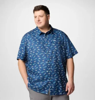 Camisa de campamento PFG Super Slack Tide™ para hombre – Talla grande