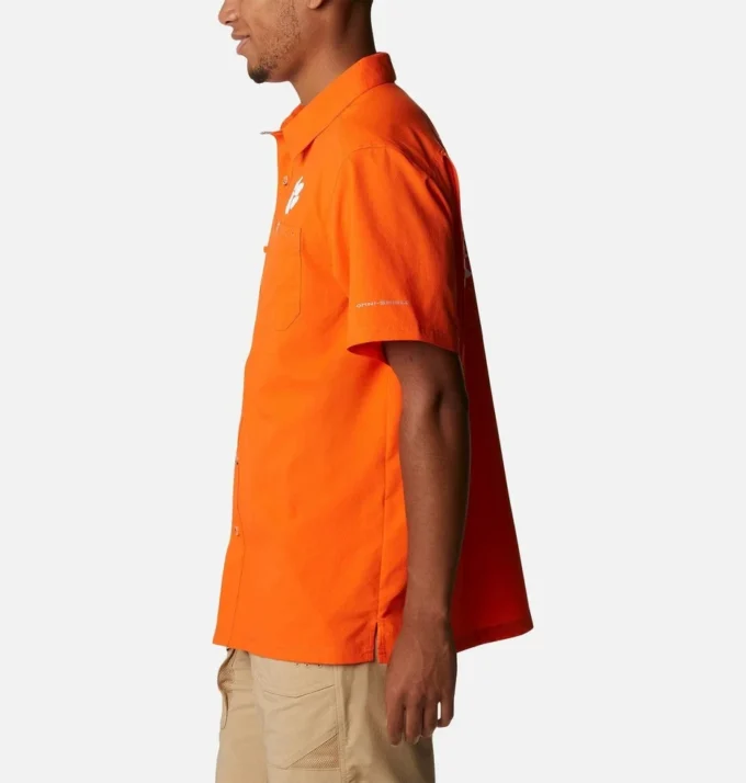 Camisa de campo para hombre PFG Slack Tide™ – Clemson Camisa de campo para hombre PFG Slack Tide™ – Clemson