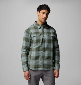 Camisa de franela con forro cálido Saddle Point™ para hombre