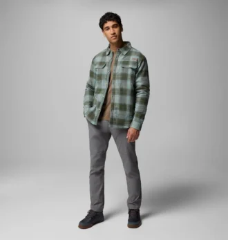 Camisa de franela con forro cálido Saddle Point™ para hombre