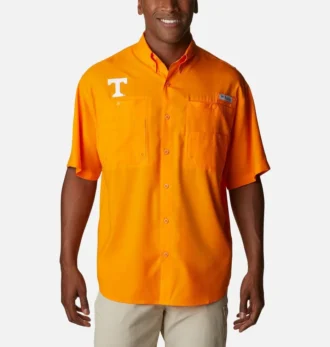 Camisa de manga corta Collegiate PFG Tamiami™ para hombre – Tall – Tennessee
