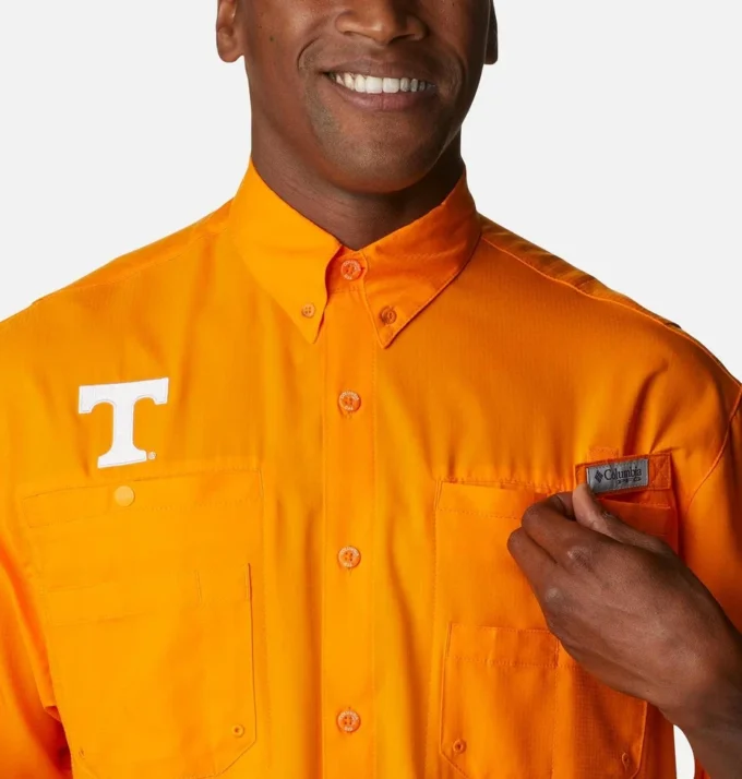 Camisa de manga corta Collegiate PFG Tamiami™ para hombre – Tall – Tennessee