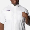 Camisa de manga corta Collegiate PFG Tamiami™ para hombre – Talla grande – LSU Camisa de manga corta Collegiate PFG Tamiami™ para hombre – Talla grande – LSU