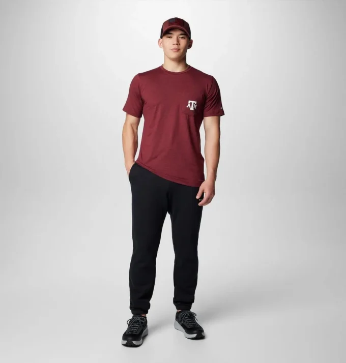 Camisa de manga corta Collegiate Trail™ para hombre – Texas A&M Camisa de manga corta Collegiate Trail™ para hombre – Texas A&M
