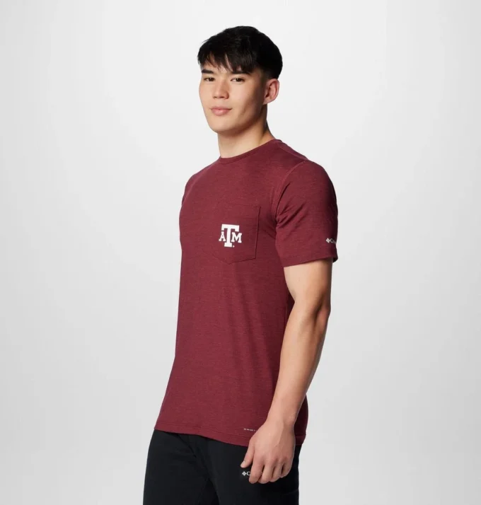Camisa de manga corta Collegiate Trail™ para hombre – Texas A&M Camisa de manga corta Collegiate Trail™ para hombre – Texas A&M