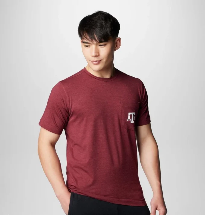 Camisa de manga corta Collegiate Trail™ para hombre – Texas A&M Camisa de manga corta Collegiate Trail™ para hombre – Texas A&M