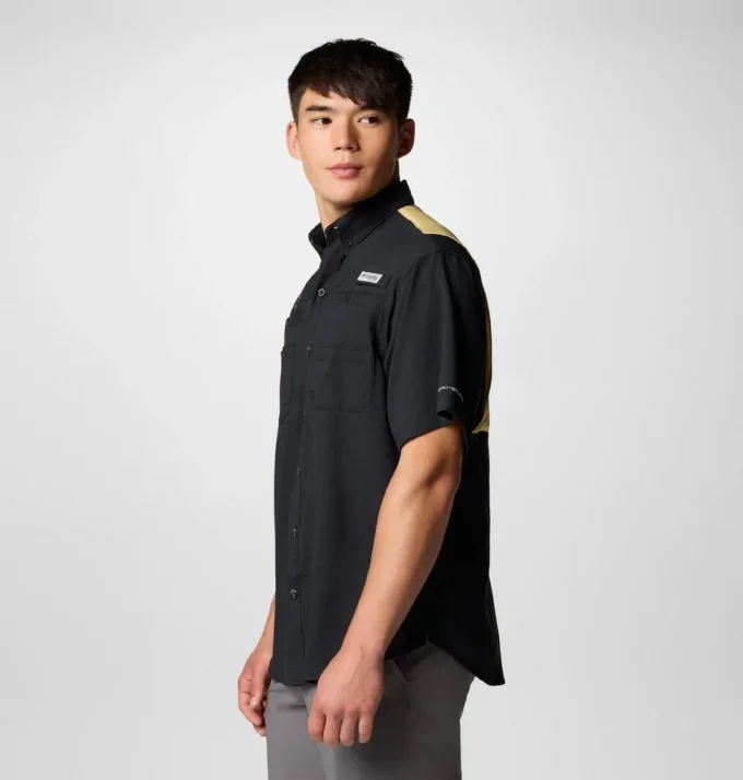 Camisa de manga corta con bloques de color PFG Tamiami™ para hombre – New Orleans Saints Camisa de manga corta con bloques de color PFG Tamiami™ para hombre – New Orleans Saints