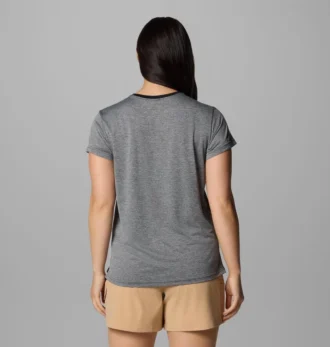 Camisa de manga corta con cuello redondo para mujer BlueVista Hill™