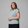 Camisa de manga corta Daniela Falls™ para mujer – Tallas grandes Camisa de manga corta Daniela Falls™ para mujer – Tallas grandes