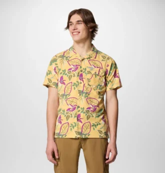 Camisa de manga corta estampada Men Tech Trail™ Utility