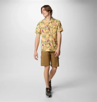 Camisa de manga corta estampada Men Tech Trail™ Utility