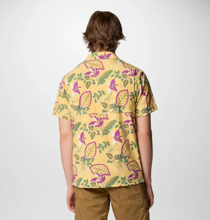 Camisa de manga corta estampada Men Tech Trail™ Utility Camisa de manga corta estampada Men Tech Trail™ Utility