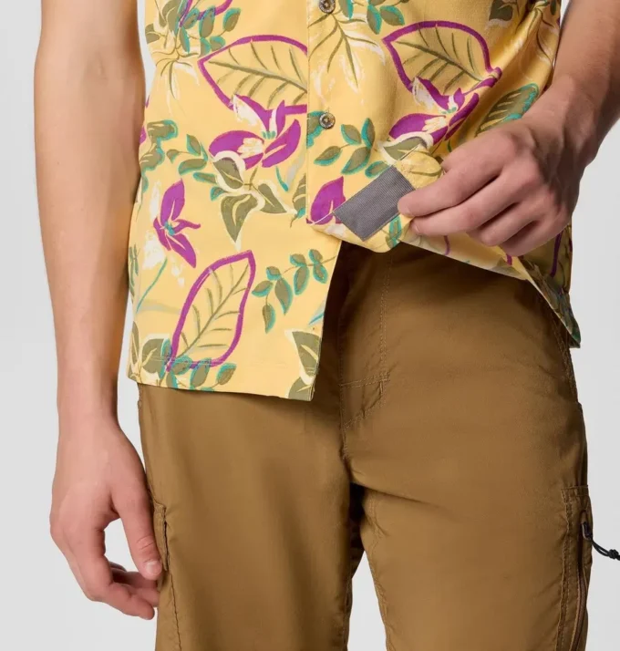 Camisa de manga corta estampada Men Tech Trail™ Utility Camisa de manga corta estampada Men Tech Trail™ Utility