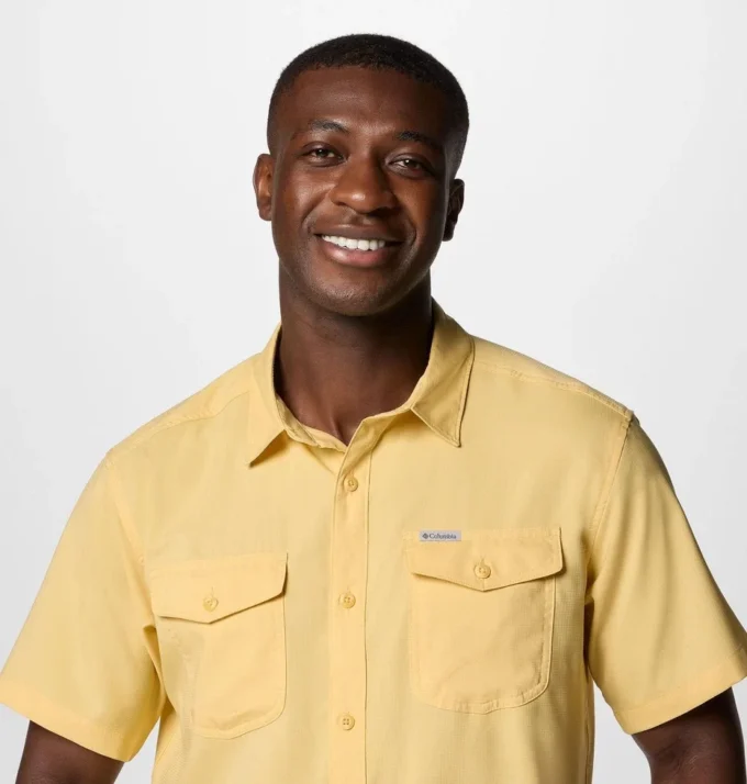 Camisa de manga corta lisa para hombre Utilizer™ II Camisa de manga corta lisa para hombre Utilizer™ II