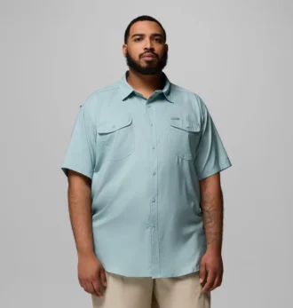 Camisa de manga corta lisa para hombre Utilizer™ II – Talla grande