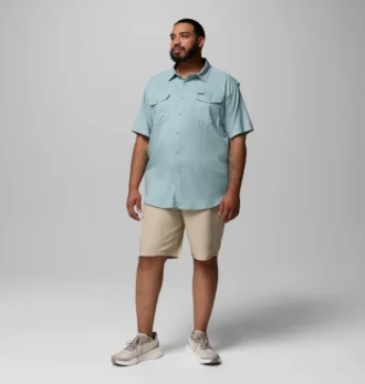 Camisa de manga corta lisa para hombre Utilizer™ II – Talla grande