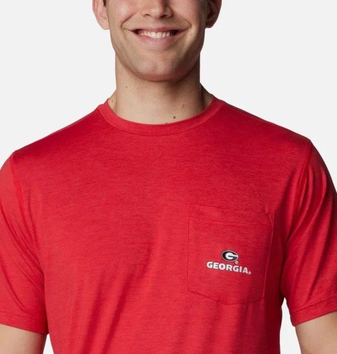 Camisa de manga corta para hombre Collegiate Trail™ – Georgia Camisa de manga corta para hombre Collegiate Trail™ – Georgia