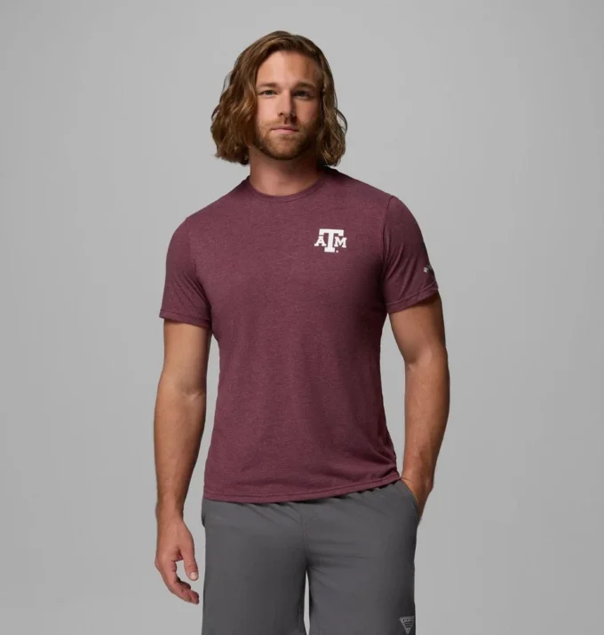 Camisa de manga corta PFG™ para hombre – Texas A&M Camisa de manga corta PFG™ para hombre – Texas A&M