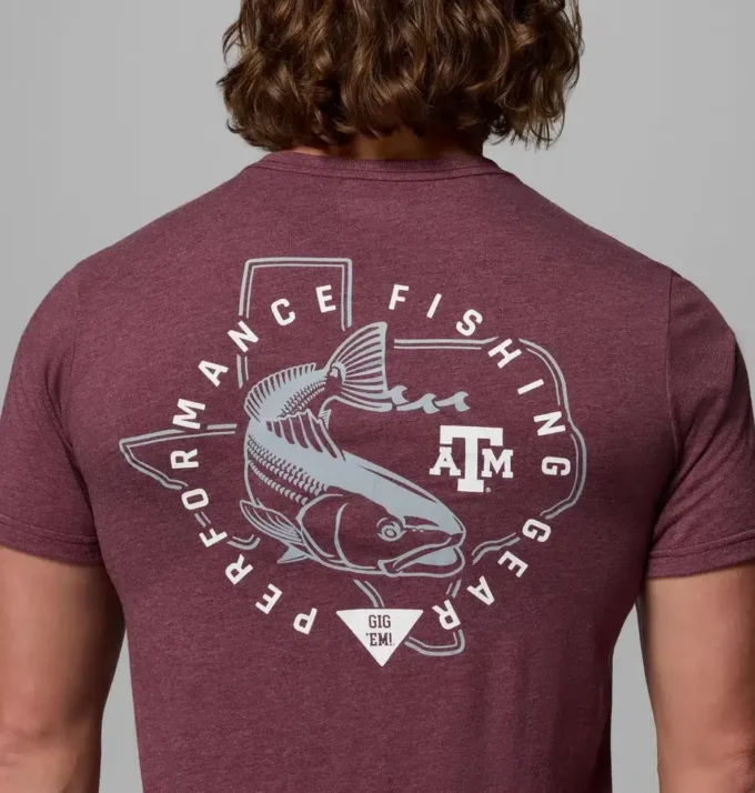 Camisa de manga corta PFG™ para hombre – Texas A&M Camisa de manga corta PFG™ para hombre – Texas A&M