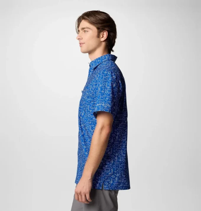 Camisa de manga corta PFG Super Slack Tide™ para hombre – Los Angeles Rams Camisa de manga corta PFG Super Slack Tide™ para hombre – Los Angeles Rams