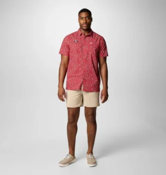 Camisa de manga corta PFG Super Slack Tide™ para hombre – San Francisco 49ers