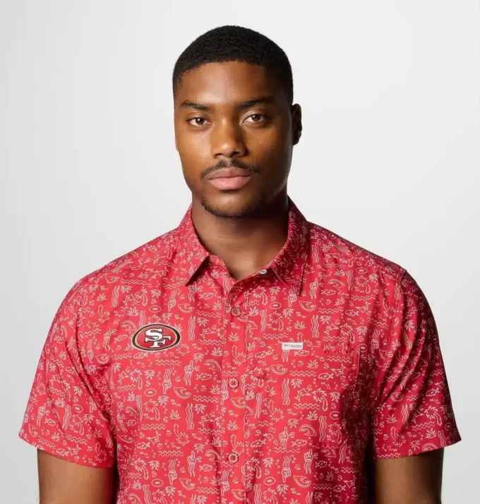 Camisa de manga corta PFG Super Slack Tide™ para hombre – San Francisco 49ers Camisa de manga corta PFG Super Slack Tide™ para hombre – San Francisco 49ers