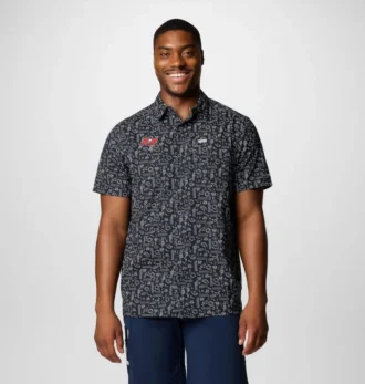 Camisa de manga corta PFG Super Slack Tide™ para hombre – Tampa Bay Buccaneers