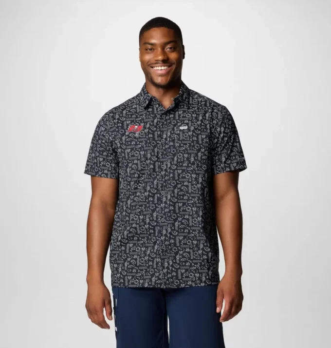 Camisa de manga corta PFG Super Slack Tide™ para hombre – Tampa Bay Buccaneers Camisa de manga corta PFG Super Slack Tide™ para hombre – Tampa Bay Buccaneers