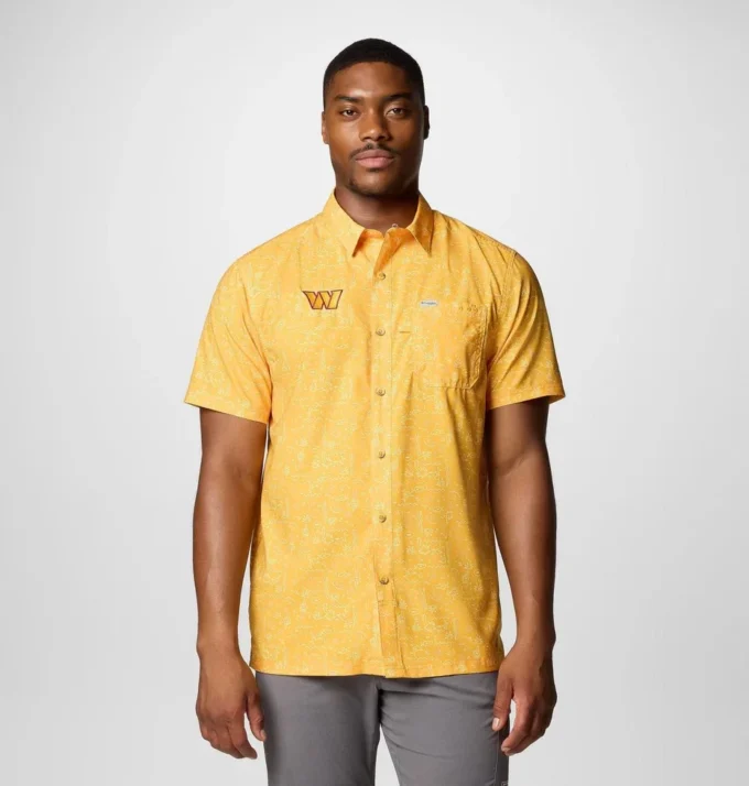 Camisa de manga corta PFG Super Slack Tide™ para hombre – Washington Commanders Camisa de manga corta PFG Super Slack Tide™ para hombre – Washington Commanders
