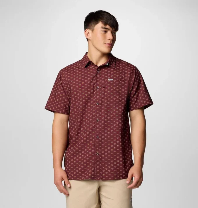 Camisa de manga corta PFG Super Slack Tide™ para hombre – Washington Commanders Camisa de manga corta PFG Super Slack Tide™ para hombre – Washington Commanders